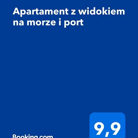 Apartment Z Widokiem Na Morze I Port
